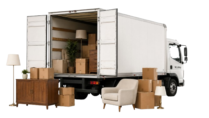 Camion de débarras M.Lobry